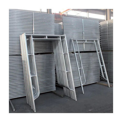 Customized Frame System Scaffolding For Steel / Spray Plastic From Origin