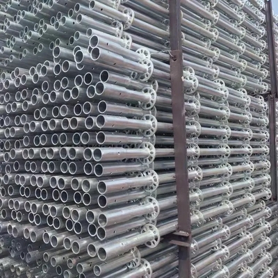 Max Height ≤30m Ringlock Ledger with Vertical Load Capacity ≥45KN