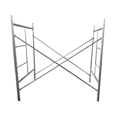 Steel Frame System Scaffolding For Customized Projects With Steel And Spray Plastic
