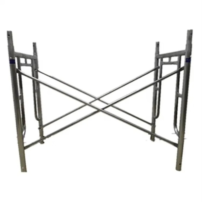 Steel Frame System Scaffolding For Customized Projects With Steel And Spray Plastic