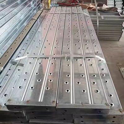 Pre-galvanized Scaffolding Plank Q195 Material Anti-slip Surface Treatment Heavy Duty Durable Construction Platform
