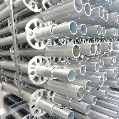 Professional Construction Ringlock System Vertical Standard Scaffolding Accessories