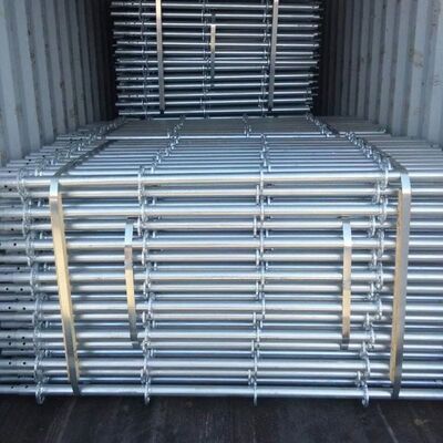 0.5m-3.07m Length Steel Ringlock Ledger Easy Assembly for Construction Scaffolding
