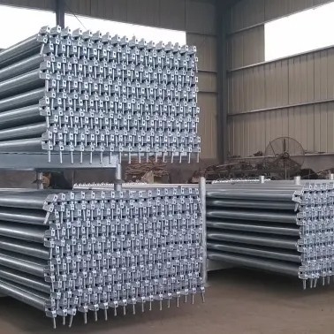 Quick and Easy Assembly Q235 Steel Rosette Ringlock Scaffolding Ledger for Construction
