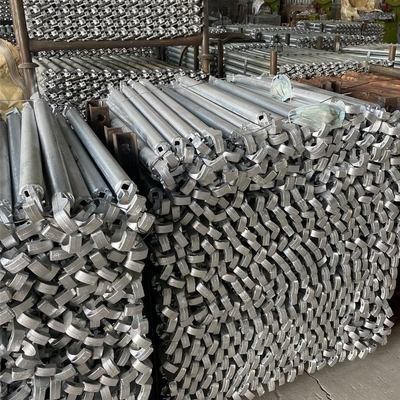 Quick and Easy Assembly Q235 Steel Rosette Ringlock Scaffolding Ledger for Construction