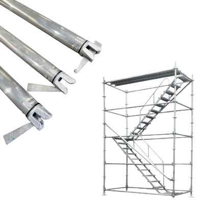Quick and Easy Assembly Q235 Steel Rosette Ringlock Scaffolding Ledger for Construction