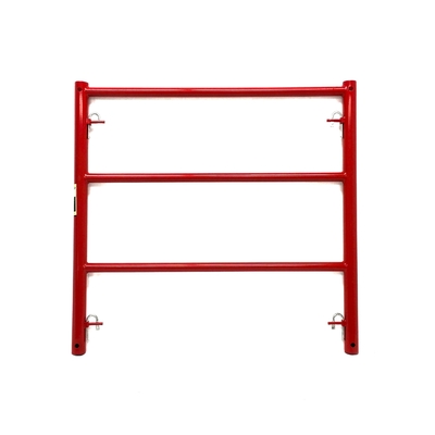 Non-Slip Surface Safway Style Scaffolding Ladder Frame Easy to Assemble and Disassemble