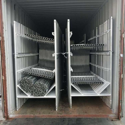 High Load Capacity H Frame Scaffolding Steel Various Sizes Versatility Vanguard Manufacturer