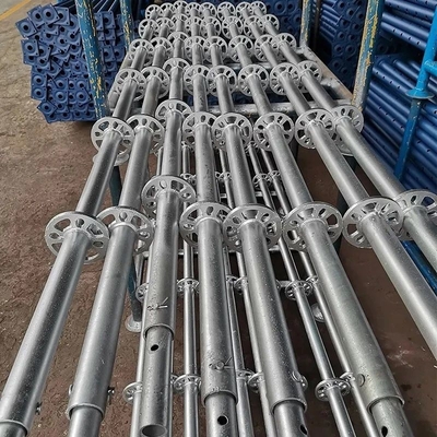 Wedge Lock Construction Scaffolding Materials Steel Galvanized Ringlock System