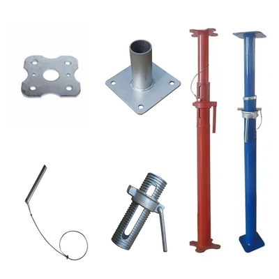 Heavy Duty Powder Coated Steel Commercial Construction Support Telescopic Prop Jack