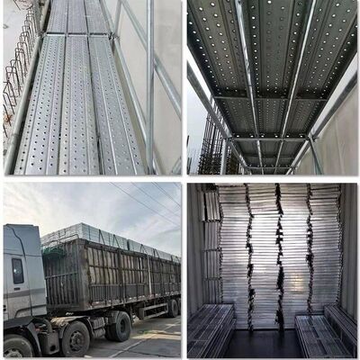 2026 Scaffolding System Walk Platform Q195 Steel Plank Metal Board For Building