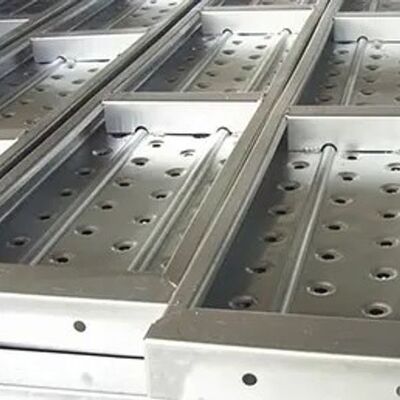 China Scaffolding System Planks Contruction Equipment Tools BS1139 210mm 240mm Metal Steel Board